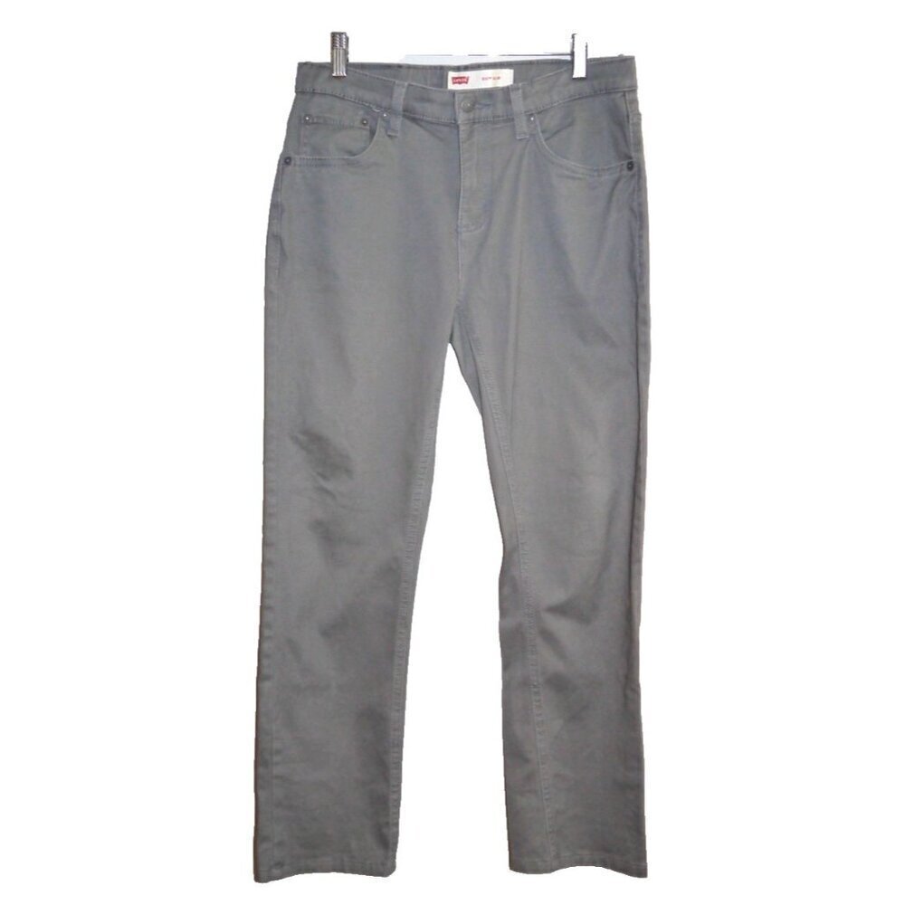 LEVIS gray 511 Slim jeans with adjustable waist band YOUTH size 18 REG 29/31